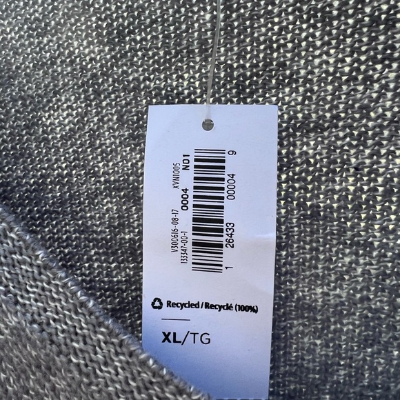Old Navy NWT v-neck sweater gray lightweight - Picture 3 of 7